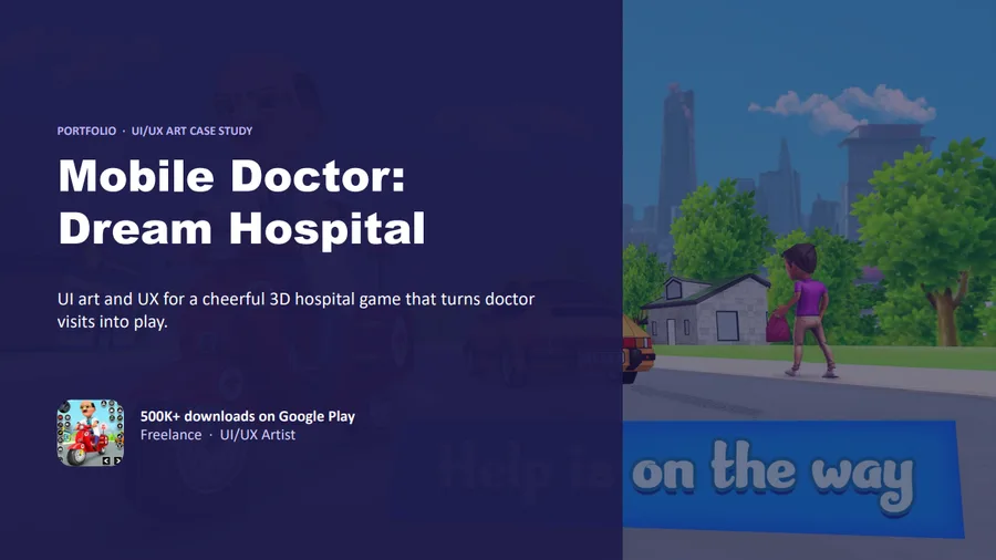 Mobile Doctor: Dream Hospital case study cover